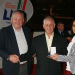 Francesco LOMBARDI premiato dal vicepresidente del CR Lazio, Vincenzo Calzolari