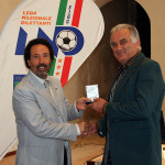 Pasquale Mario IANNIELLO premiato dal vice presidente Giuseppe Russo