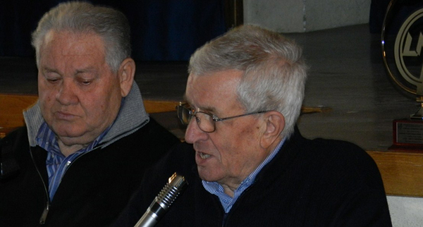 Il presidente Zarelli con il vice presidente Vicario Calzolari