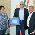 54 Melchiorre ZARELLI premia la Pro Loco di Rocca Sinibalda