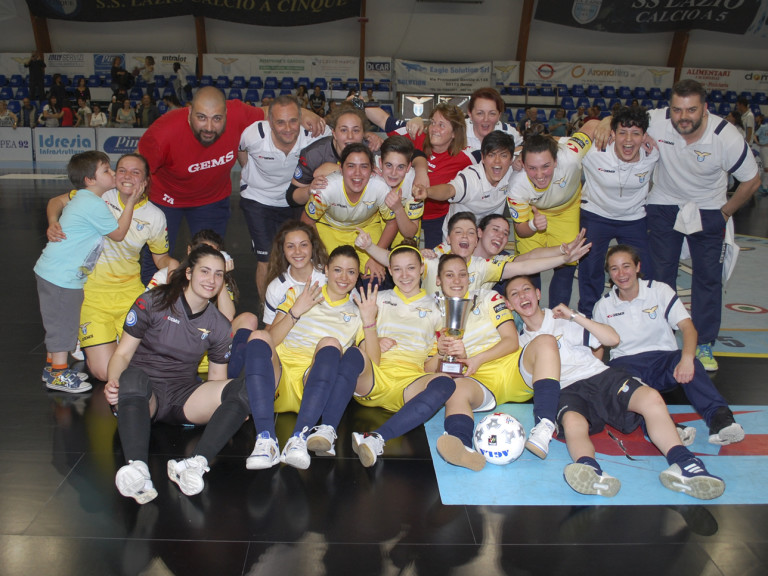 La Lazio C5 vince il derby e si prende il titolo Juniores femminile