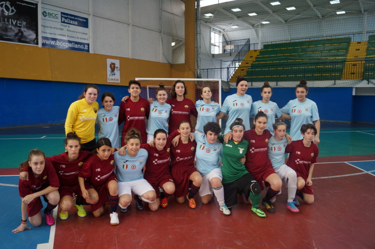 Alla Roma il titolo regionale della categoria Allieve C5
