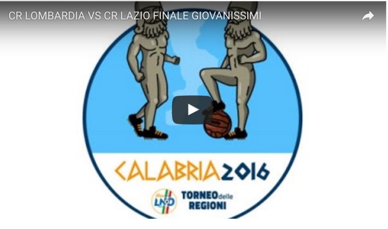 TDR 2016, segui la diretta della finale Giovanissimi