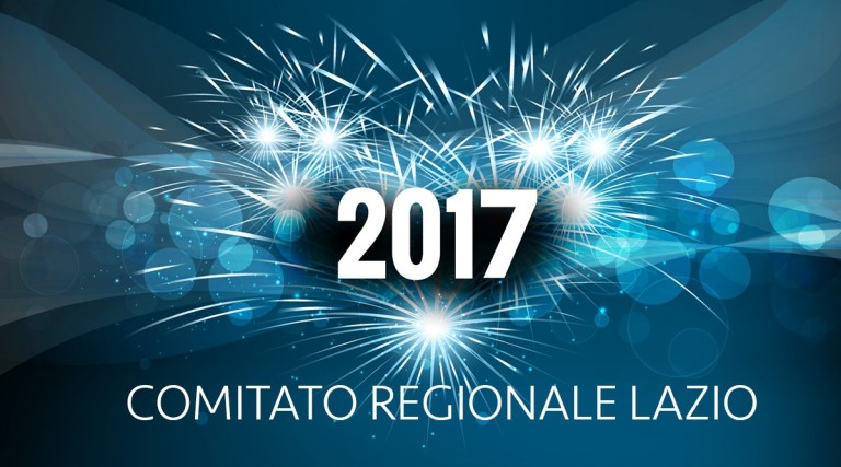 Auguri di Buon Anno e Felice 2017 dal CR Lazio