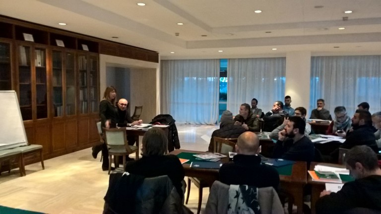 Allenatori Uefa B, inaugurato a Villa Spada il primo corso 2017