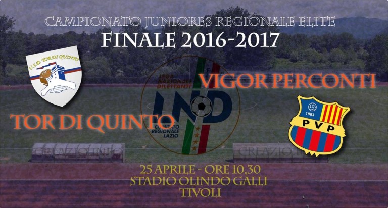 Juniores Elite, a Tivoli la finale Tor di Quinto-Vigor Perconti