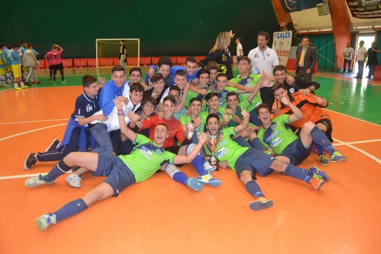 A History Roma e Lazio i titoli Allievi e Giovanissimi C5