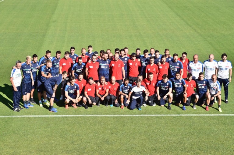 L’Amatrice, promossa in IIª categoria, ricevuta a Coverciano