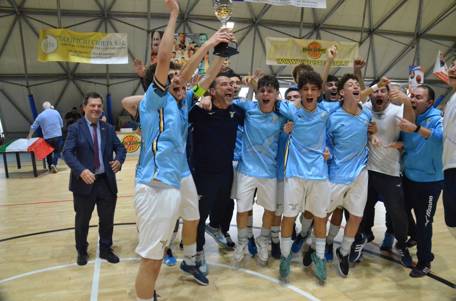 Futsal, U17 Eccellenza: la Lazio vince derby e titolo