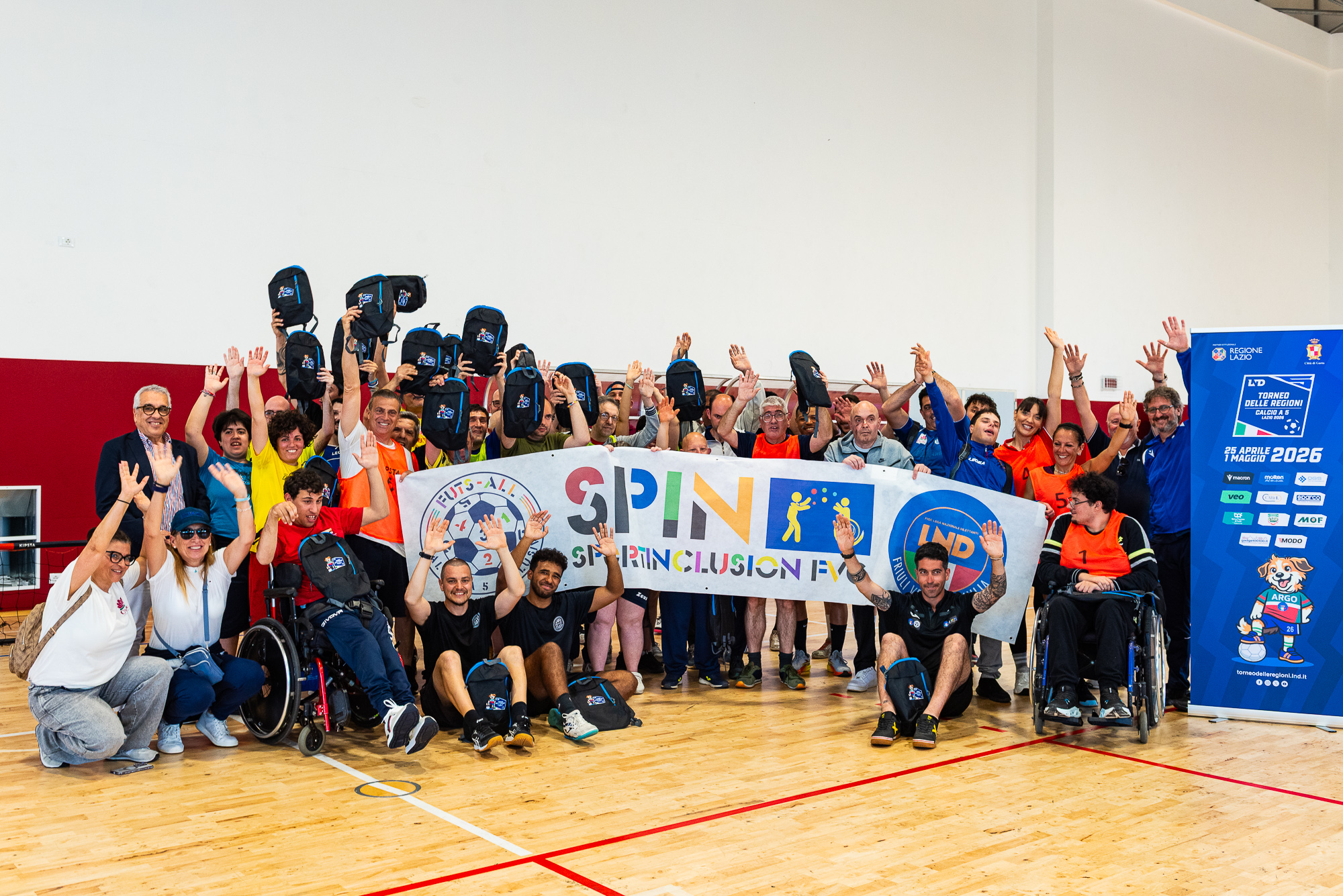 A Gaeta il futsal che unisce: Futs ALL protagonista al Torneo delle Regioni